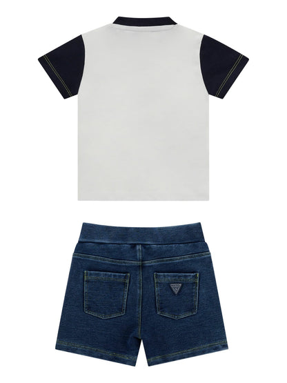 GUESS - Completo maglia e shorts Bambino
