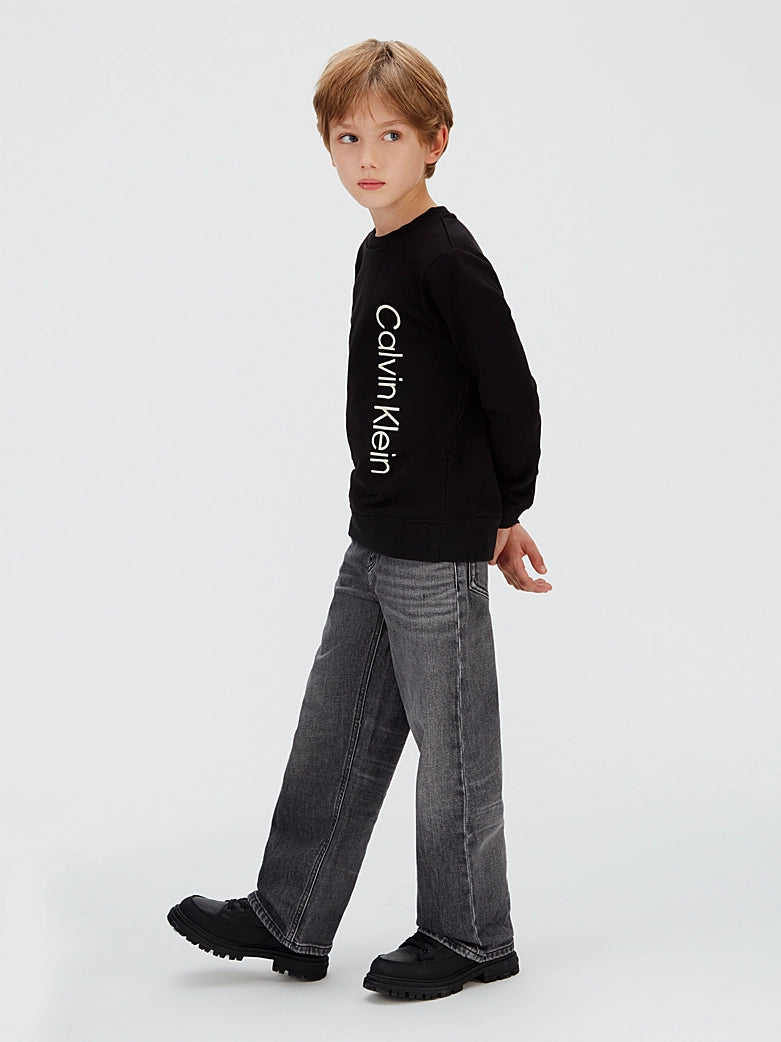 calvin klein-felpa boy