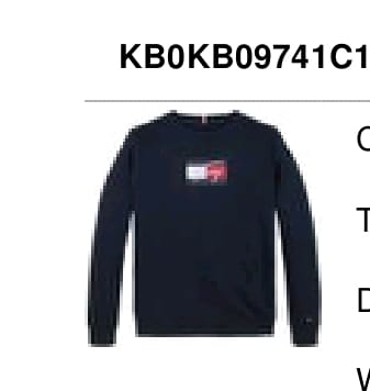 TOMMY HILFIGER-Felpa Boy