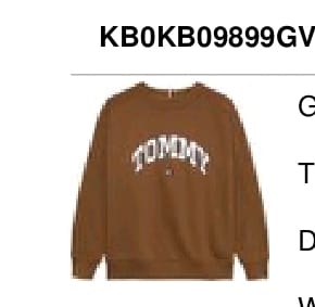 TOMMY HILFIGER- Felpa Boy