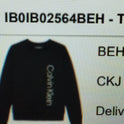 CALVIN KLEIN-Felpa Boy