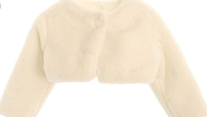 Allegra&Gastone-Pelliccia Cerimonia Girl