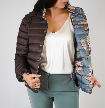 EMME-Giubbotto Reversibile Donna