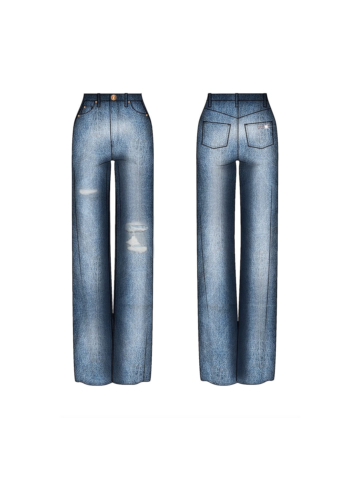 GUESS - Jeans Ragazza