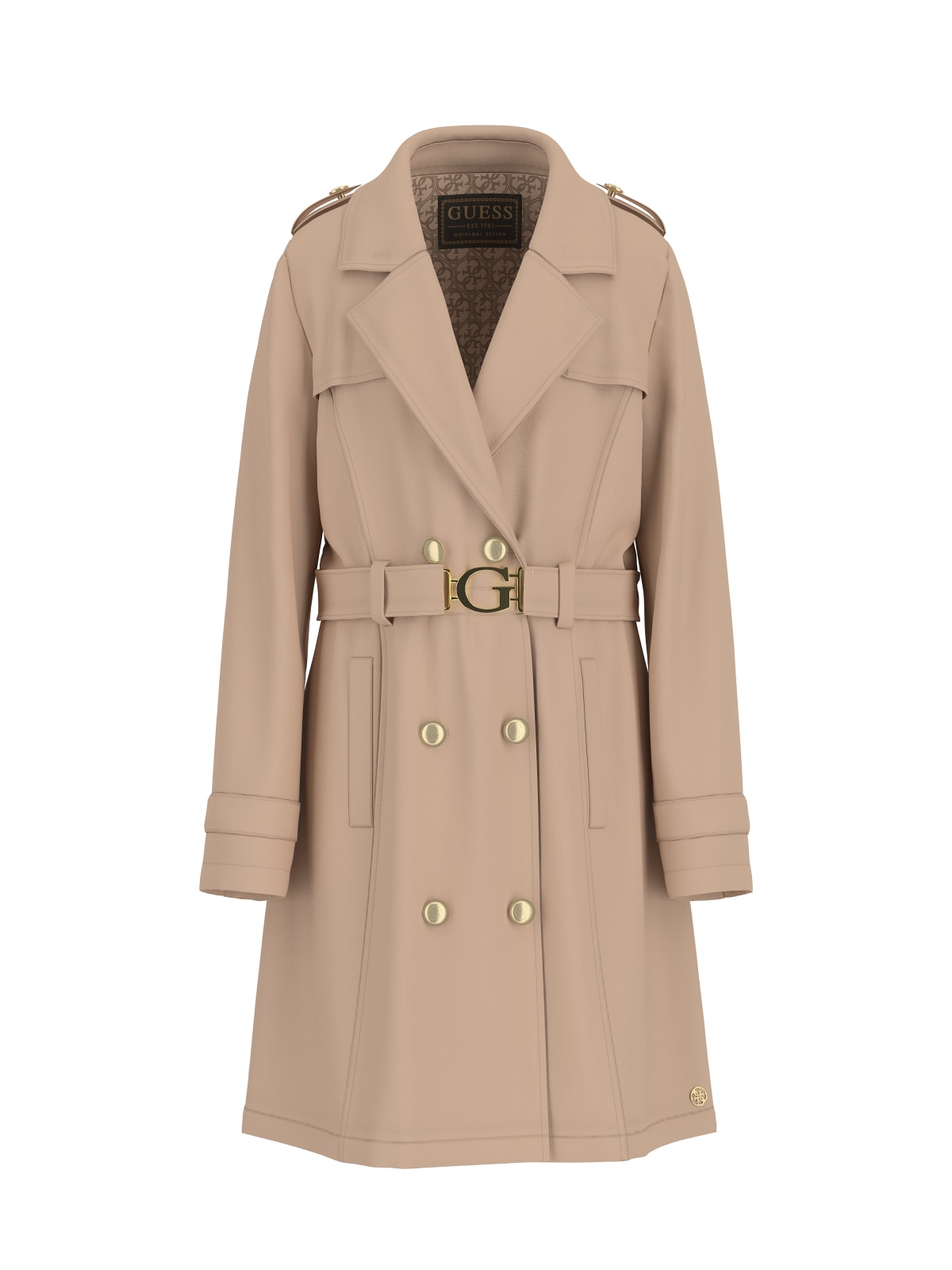 guess-trench girl
