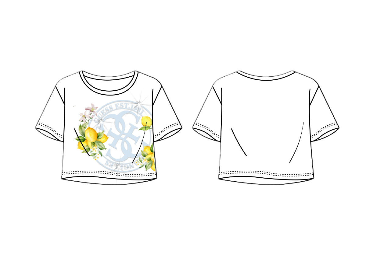guess-tshirt basic girl