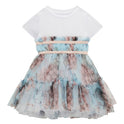 GUESS - Abito marble Bambina