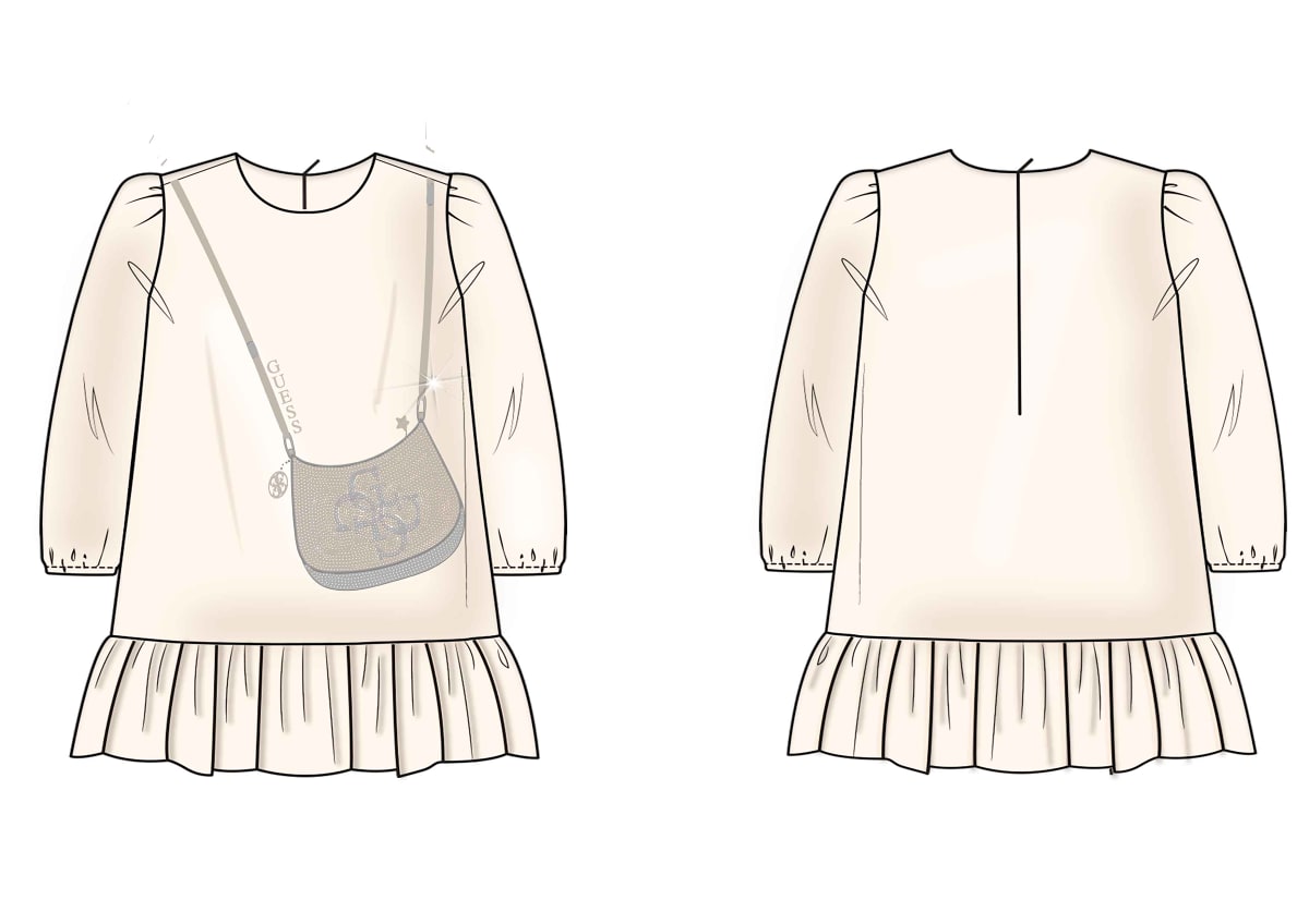 guess-abito basic girl