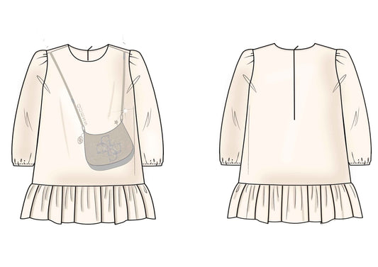 GUESS-Abito Basic Girl
