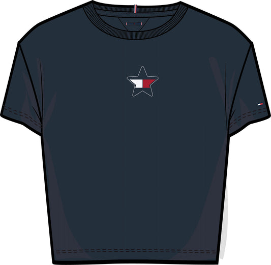 TOMMYHILFIGER-Maglia Basic Girl