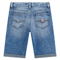 GUESS -  Shorts in denim Ragazzo