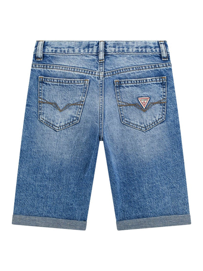 GUESS -  Shorts in denim Ragazzo