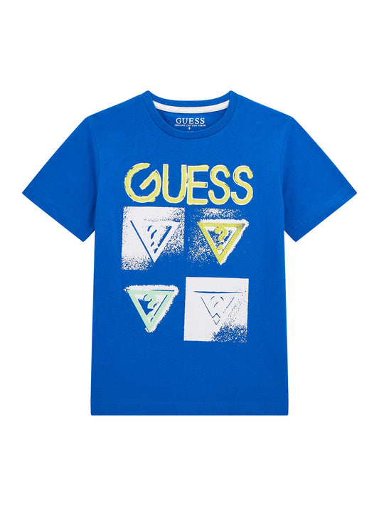 GUESS -  Tshirt 4 logos Ragazzo