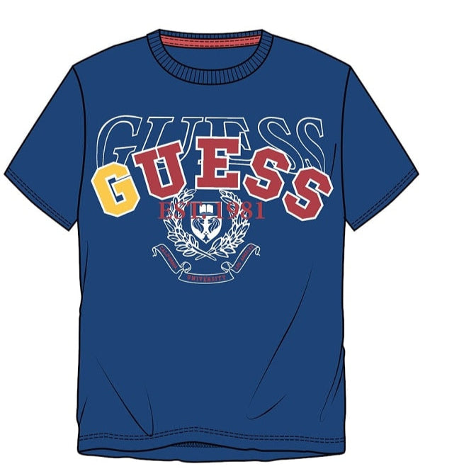 GUESS - Tshirt double logo Bambino