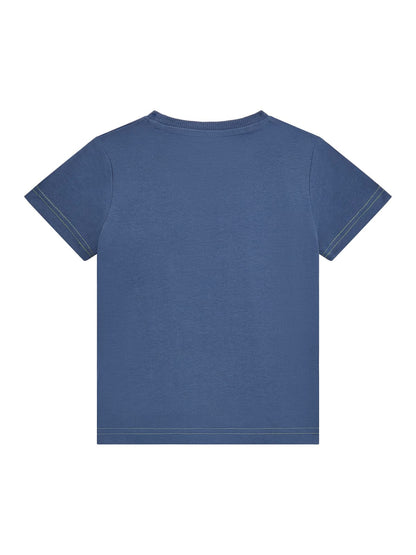 GUESS - T-shirt logo round Bambino