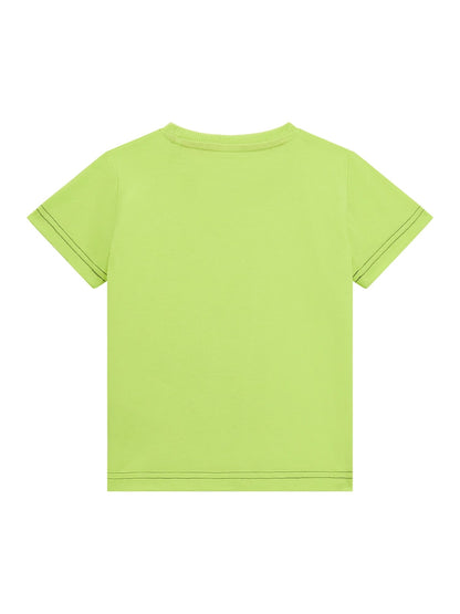 GUESS - T-shirt logo round Bambino