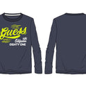 GUESS - T-shirt manica lunga logata Bambino