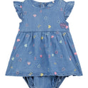 GUESS - Abito heart Bambina