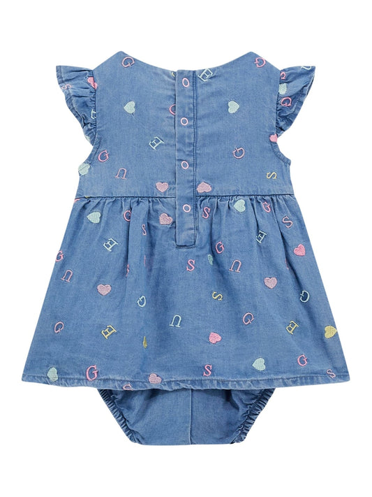 GUESS - Abito heart Bambina
