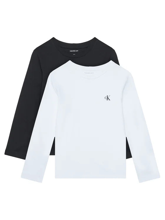 calvin klein-2maglie basic boy