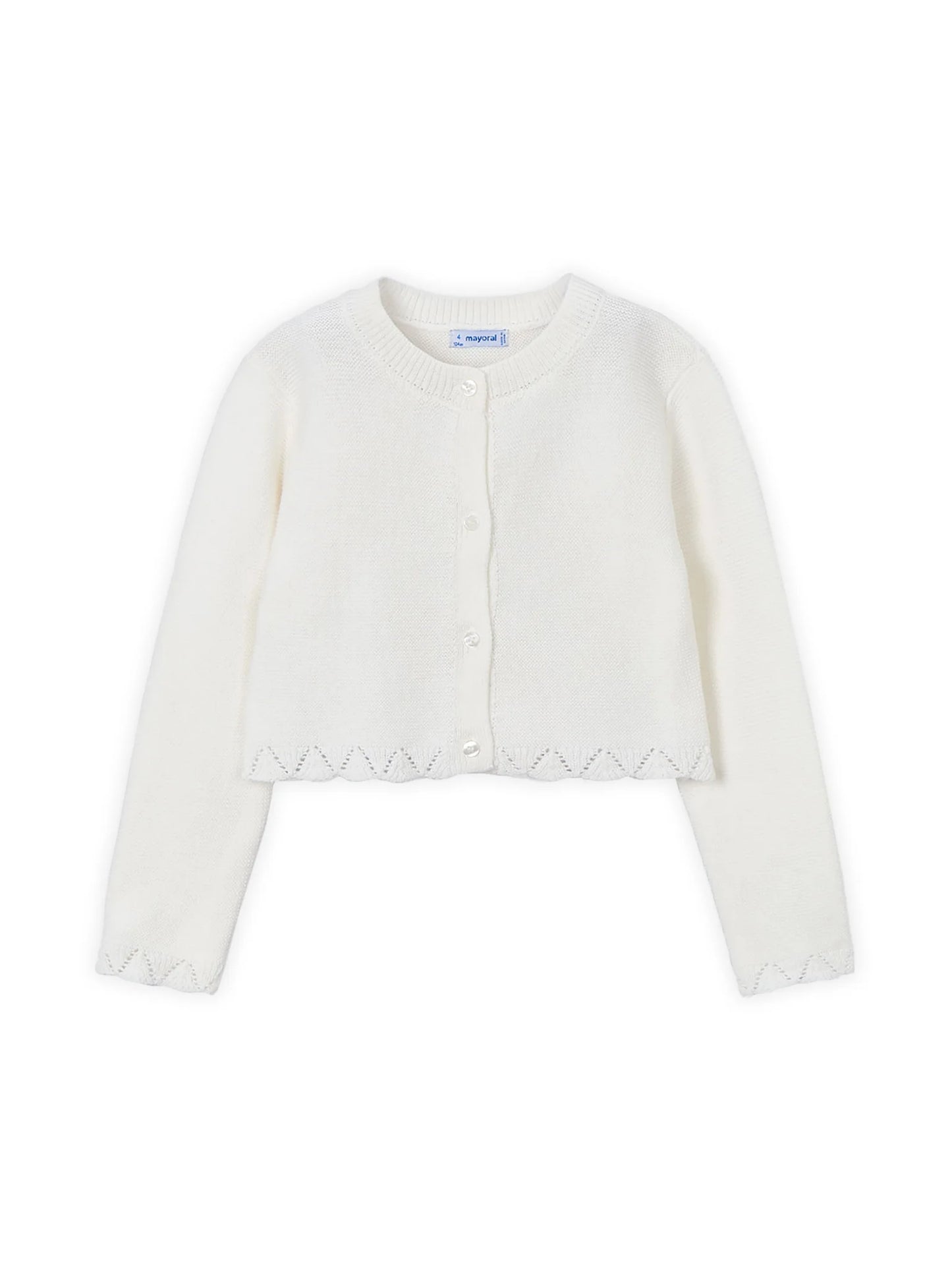 mayoral-cardigan basic girl